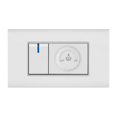 One gang one/two way switch with light dimmer